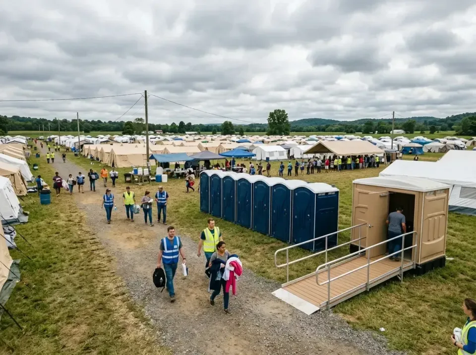 disaster-relief-camp-restrooms-010 — frequently asked questions, Dumpster & Portable Bathrooms Rental in La Quinta, CA